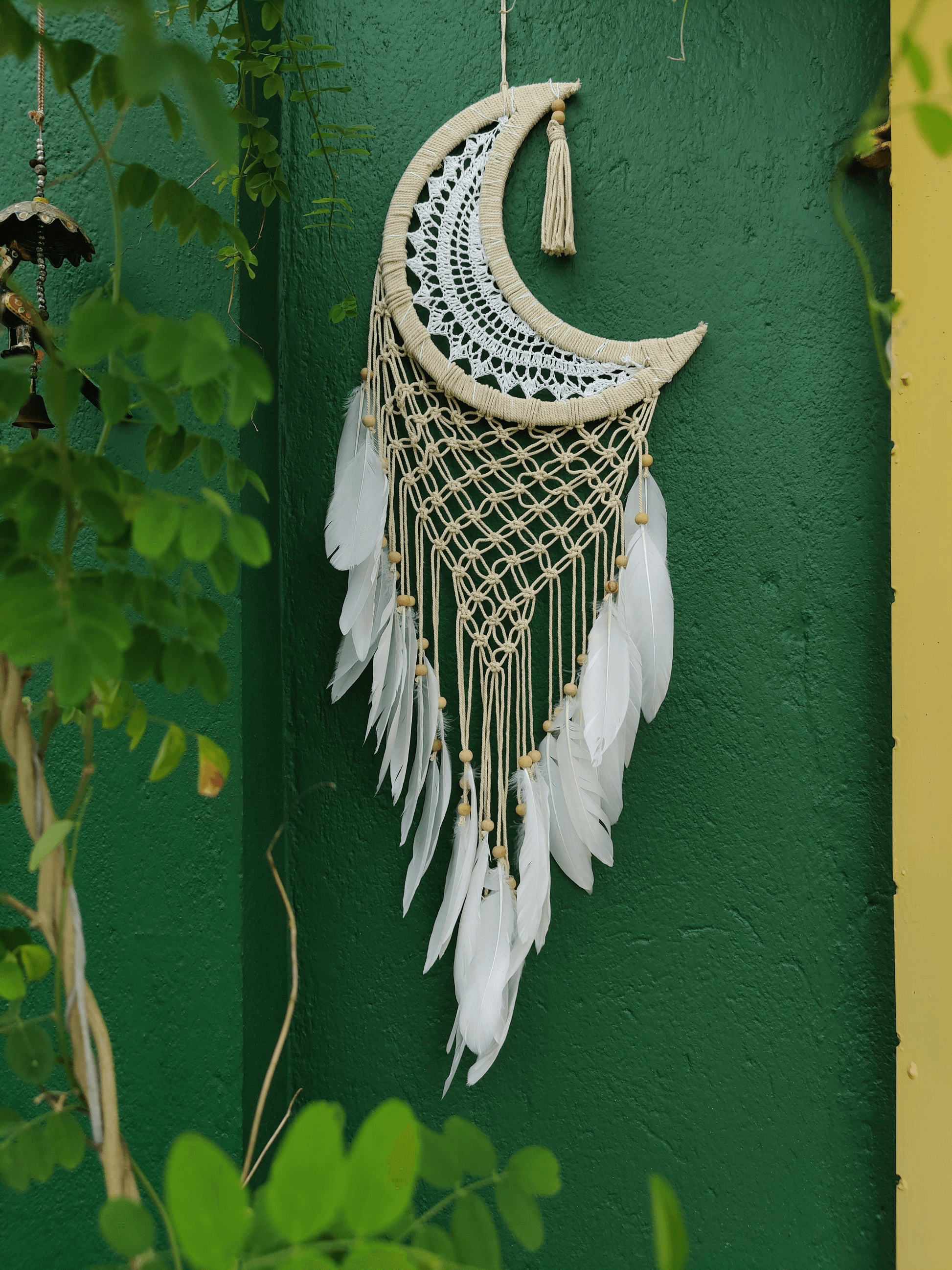 Boho Leaf Wall Hanging
